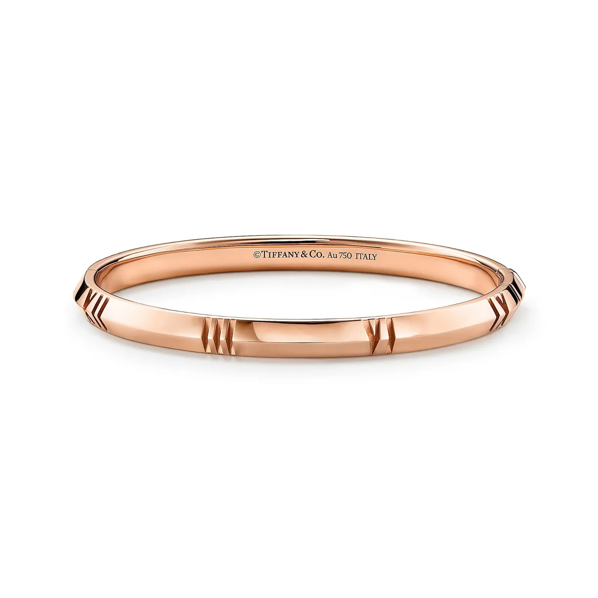 TIFFANY & CO. 18kt Rose Gold Atlas Bracelet