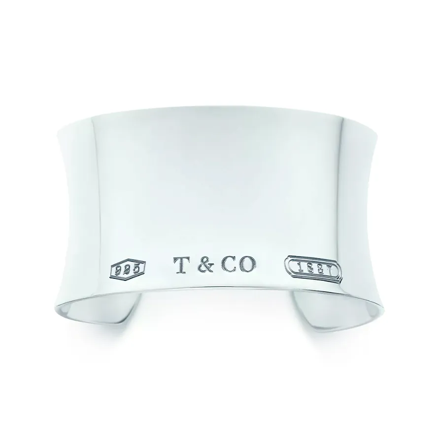 TIFFANY & CO. Sterling Silver Bangles Unisex Silver