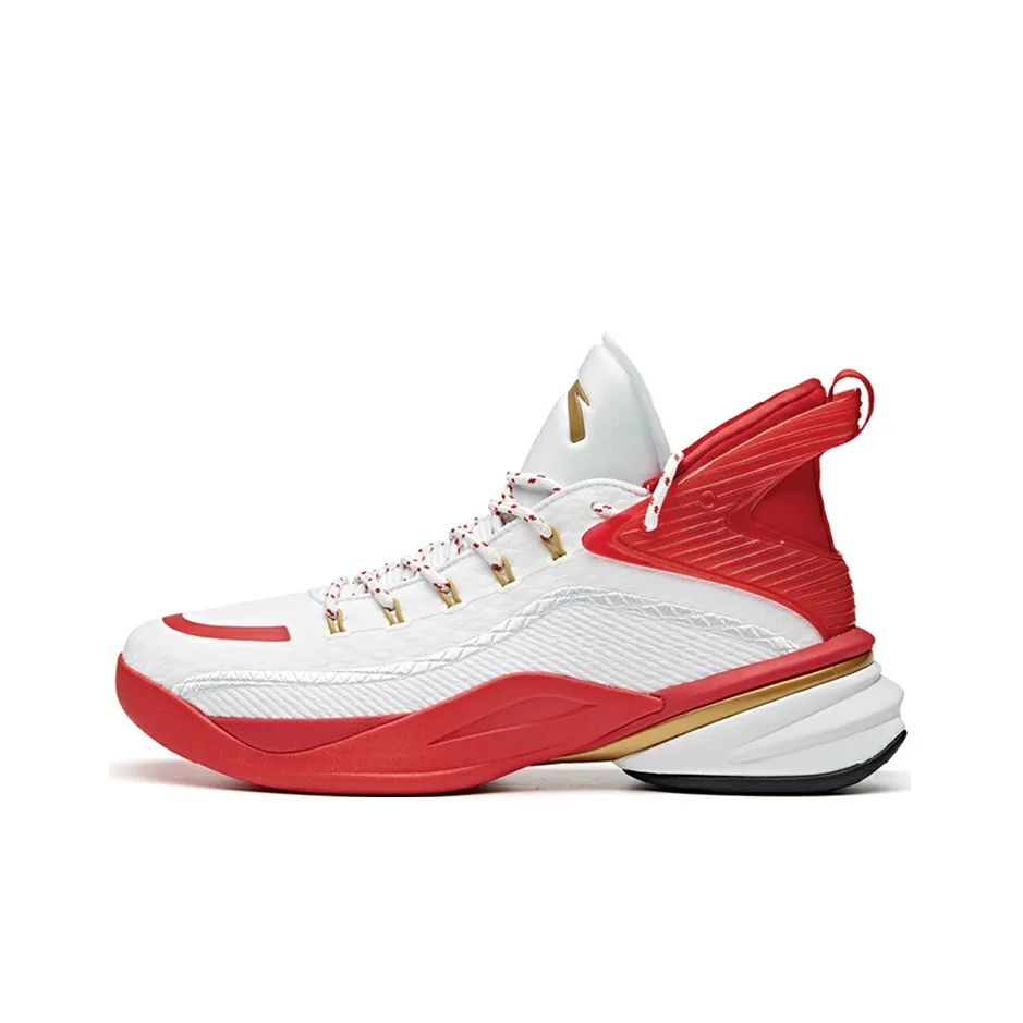 Anta UFO2.0 Shock Absorbers With Slip Resistant And Abrasion Resistant Properties Mid Top Basketball Shoes Men's
