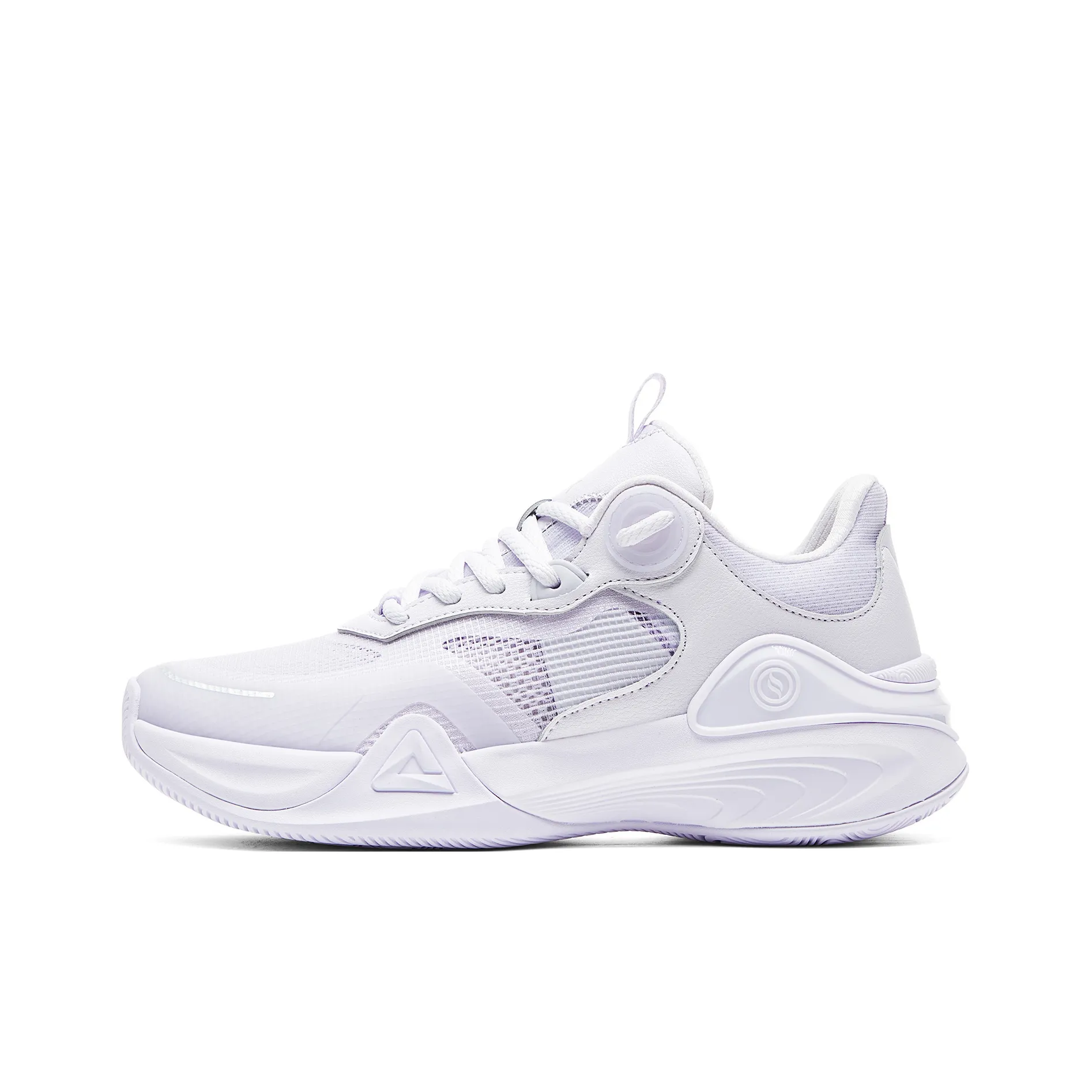 PEAK Lanying Basketball Shoes Women's Low Top Purple