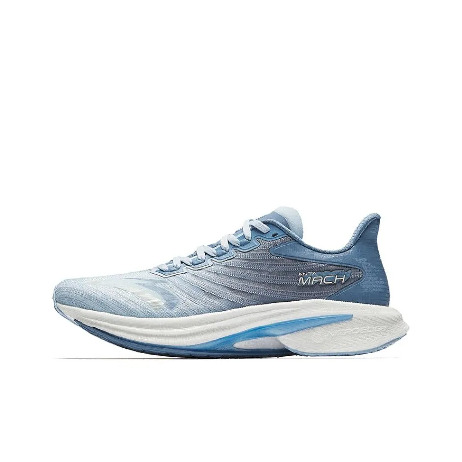 Anta MACH 4.0 Low Top Training Running Shoes Men's Blue