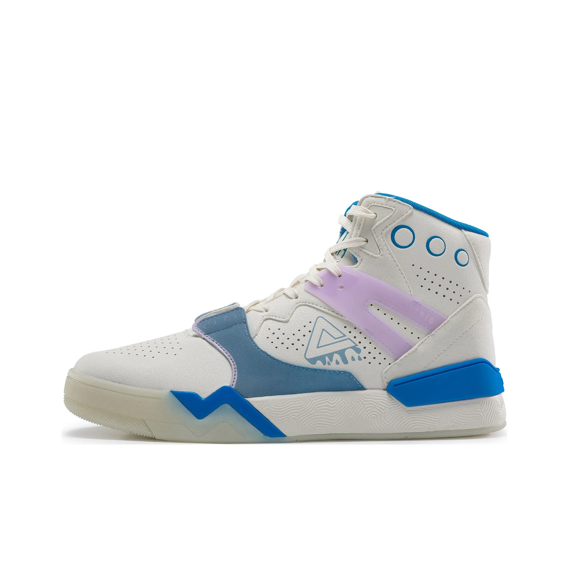 PEAK Taichi 910 High Топ Скейтборд Кроссовки Мужские Белые