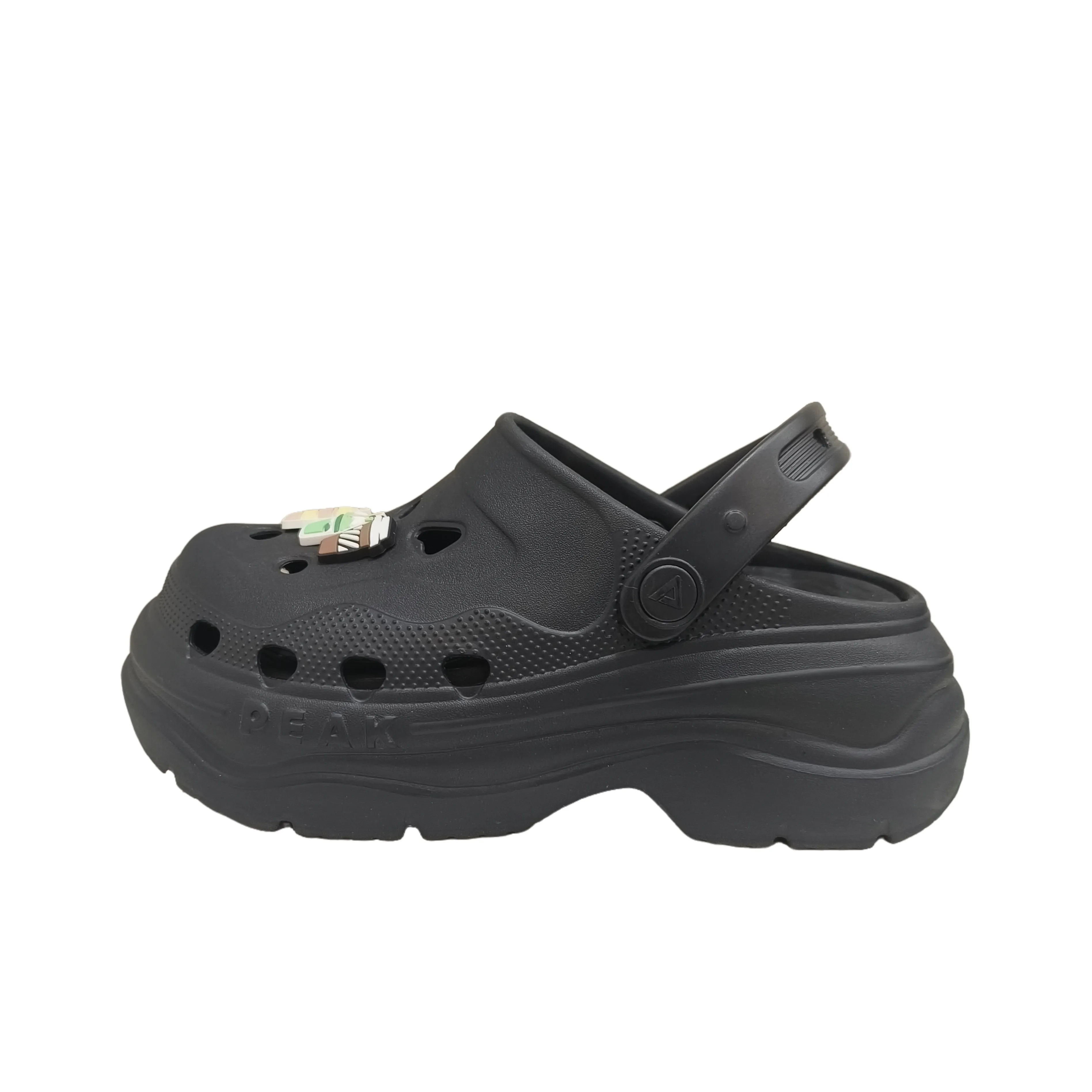 PEAK Pole Hole Shoes Cheese Clogs Women's
