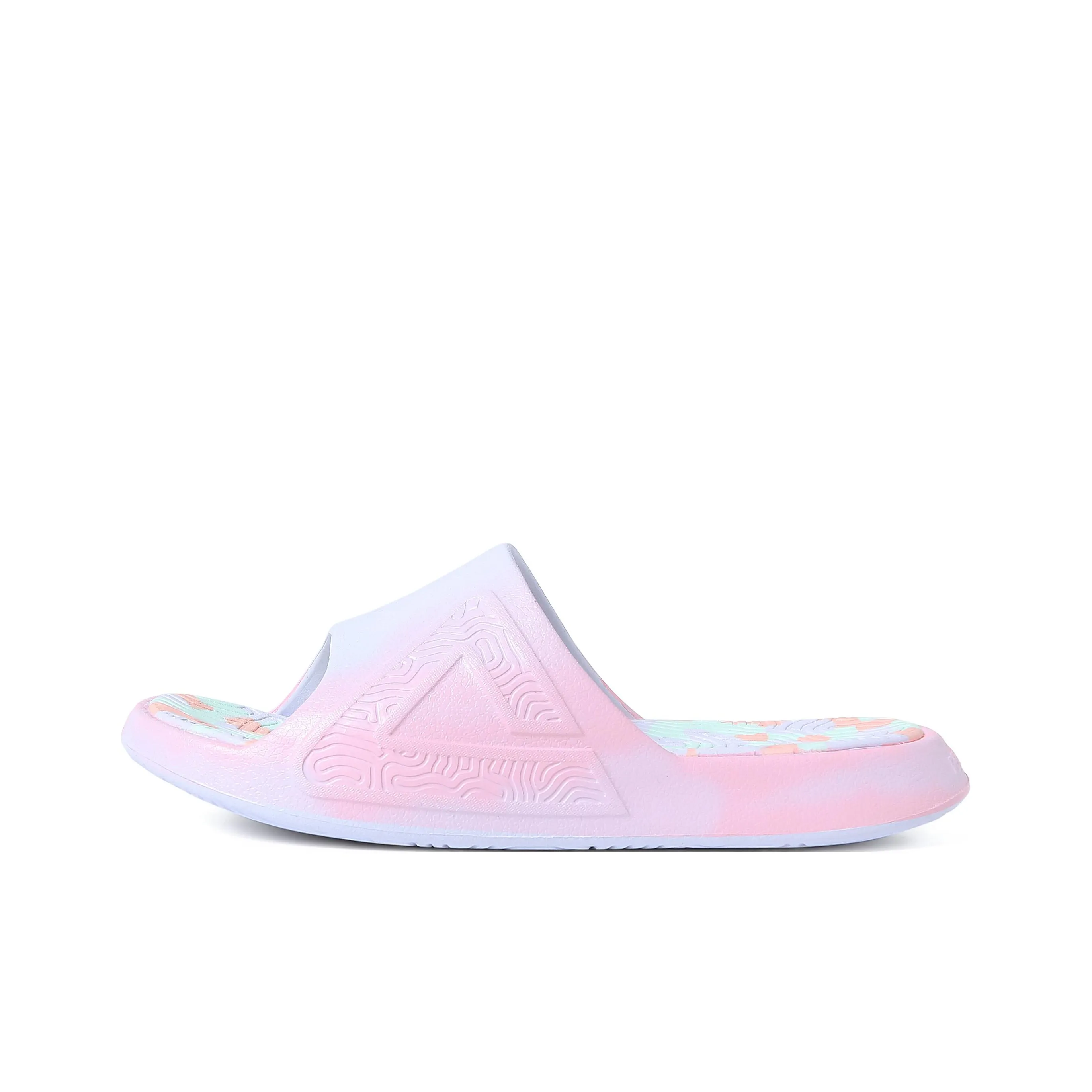 PEAK Tai Ji1.0 EVA Quiet Slide Slippers Men's Pink Blue