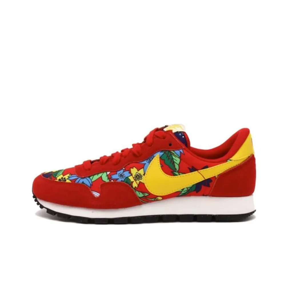 Nike Air Pegasus 83 Running Shoes Women's Low-Top Red Yellow