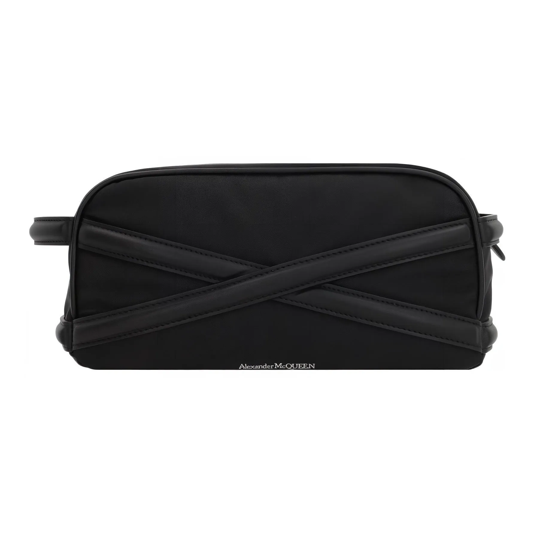 Alexander McQueen Nylon Makeup Bags Toiletry Bags Men's Black