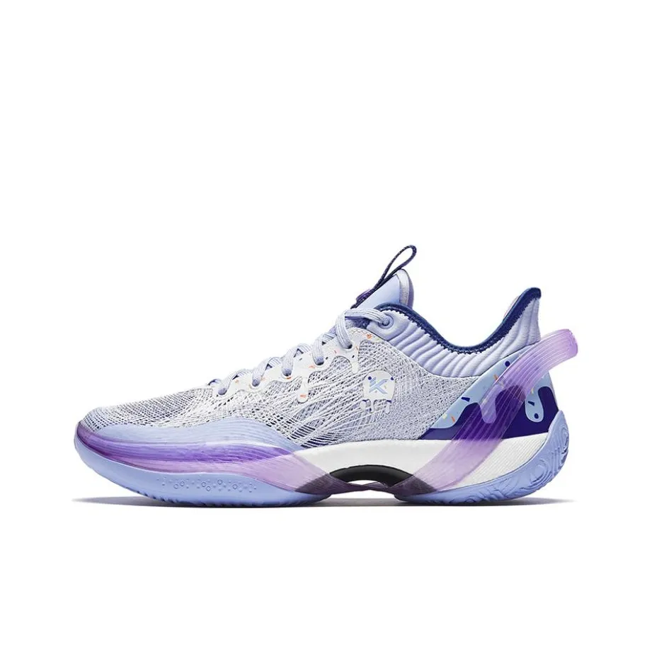 ANTA Three point Rain1.0 Basketball Shoes Men Low Top Blue