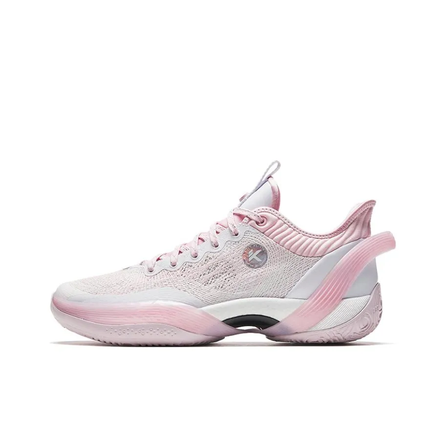 ANTA Three point Rain1.0 Basketball Shoes Men's Low Top White/Pink