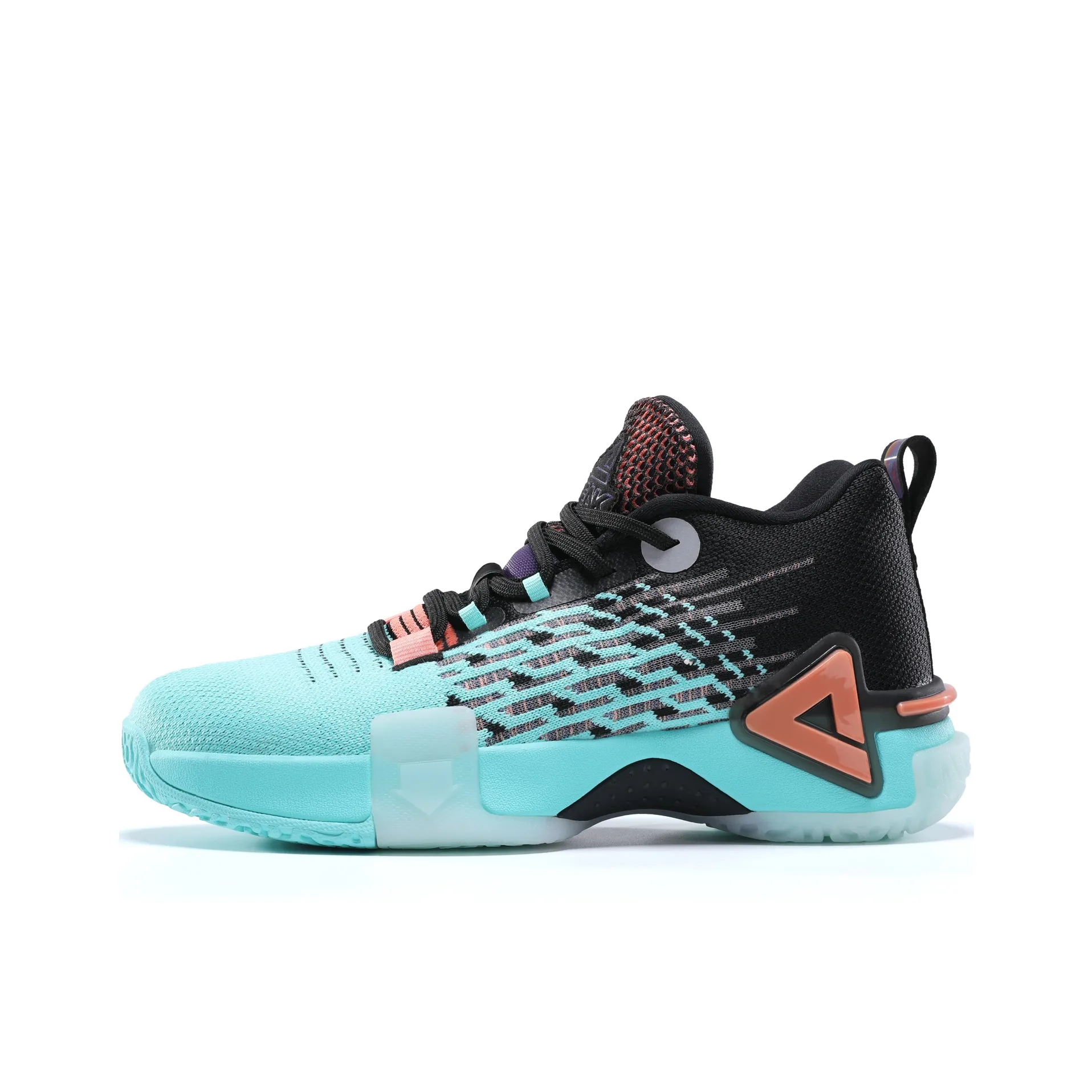 PEAK State Pole 4.0 Speed Falcon Anti-Slip Wear-Resistant Basketball Shoes Dreamy Green