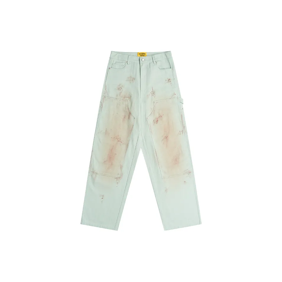 EMPTY REFERENCE x REVERSE IRONY Cargo Pants Unisex Green