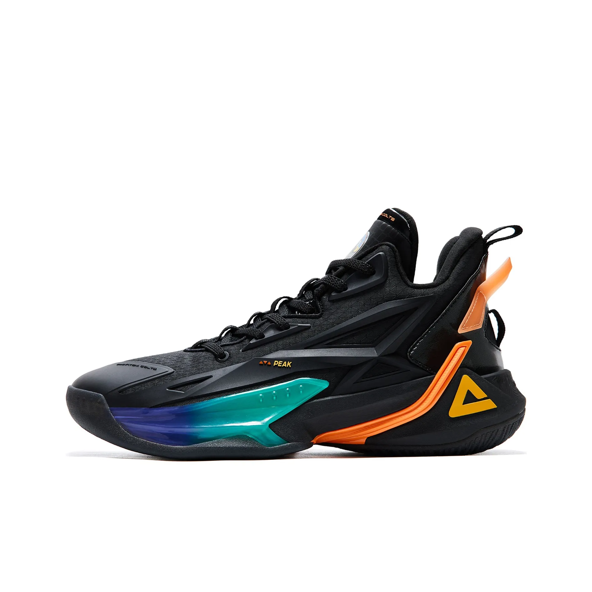 PEAK Phantom Pony 1.0 Pro Cushioning Anti Slip And Wear Resistant Low Top Performance Basketball Shoes Men's Black