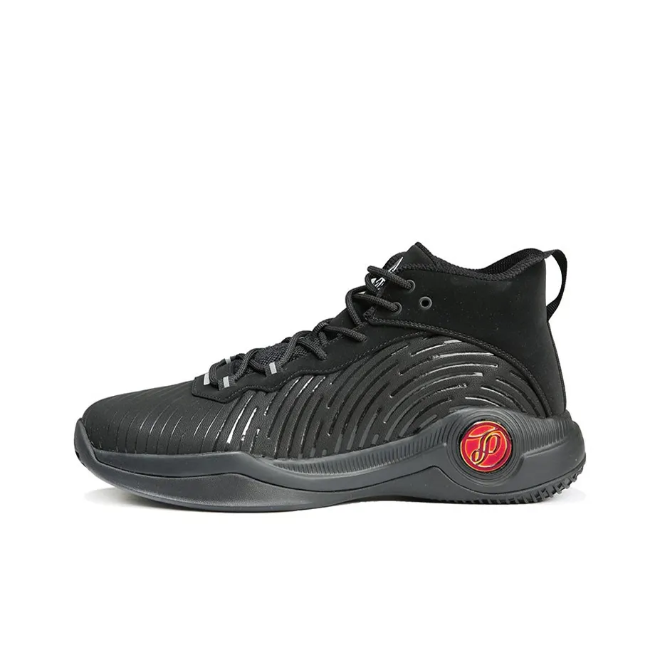 PEAK Parker Cavalry Mid Top Performance Basketball Shoes Men's Black