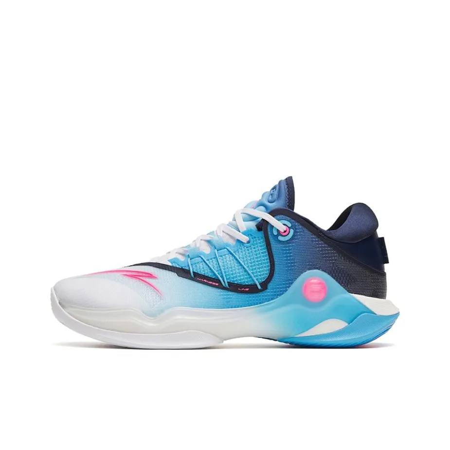 ANTA Skyline 1 Basketball Shoes Men's Low Top Blue White