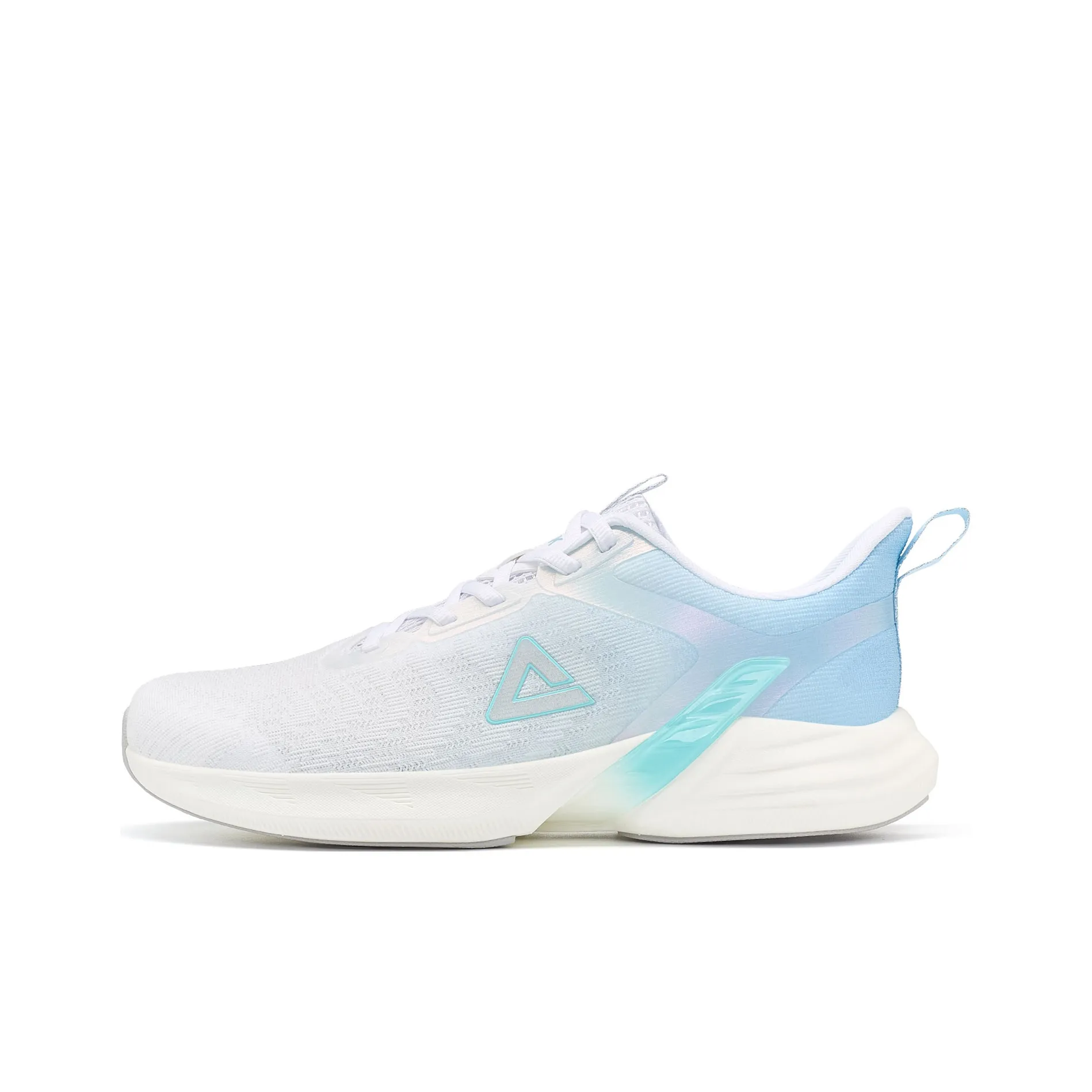 PEAK Hyperfuse Shock Absorbers Slip Resistant Abrasion Resistant Breathable Low Top Running Shoes Men's Cornflower Blue