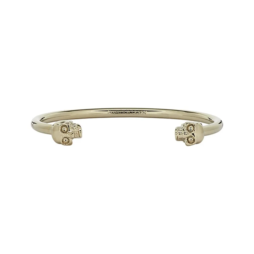 Alexander McQueen Twin Skull Bracelet