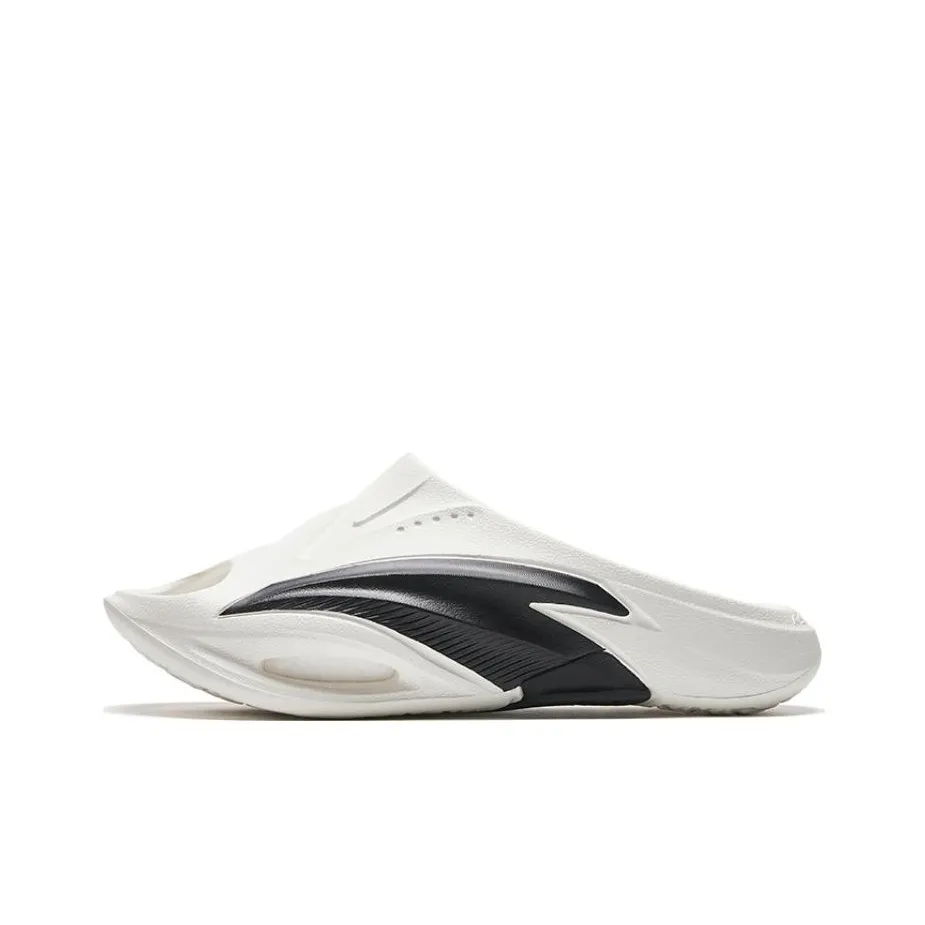 Anta Nitrogen Bubbles Slide Slippers Women's White Black