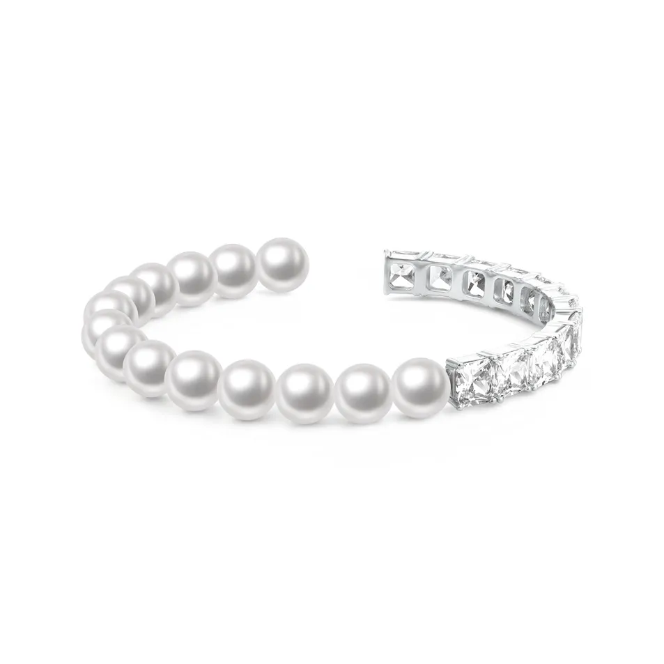 SIMPLE JOYS Сплав Жемчужный Браслет Регулируемый Женский