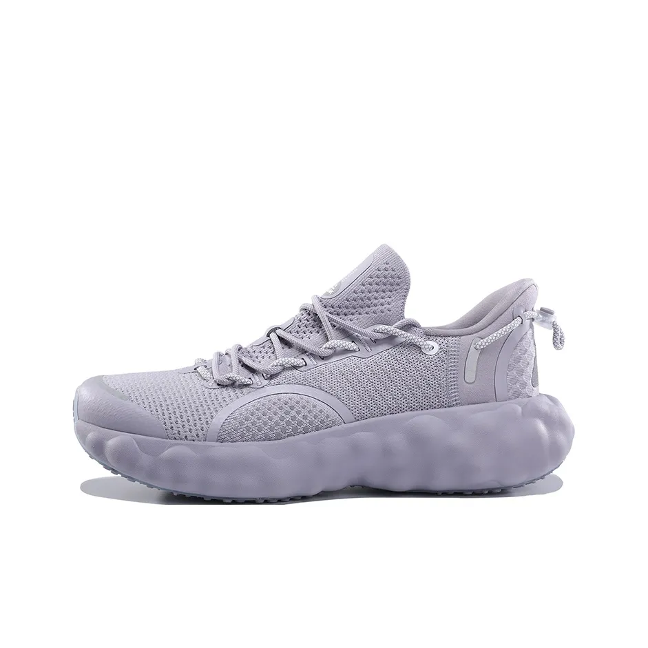 PEAK Attitude Cloud R1 Running Shoes Men's Low top Martin Gray