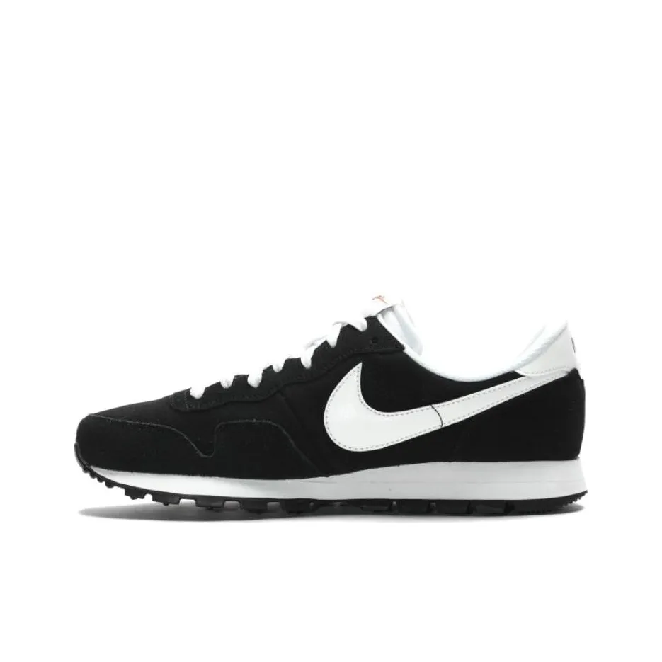 Nike Air Pegasus 83 Амортизация и Дышащий Низкий Топ Беговые кроссовки Унисекс Черный