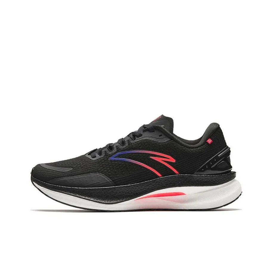 Anta Champion 2nd Gen Pro Cushioning Wear Resistant Low Top Sprint Running Shoes Men's Black