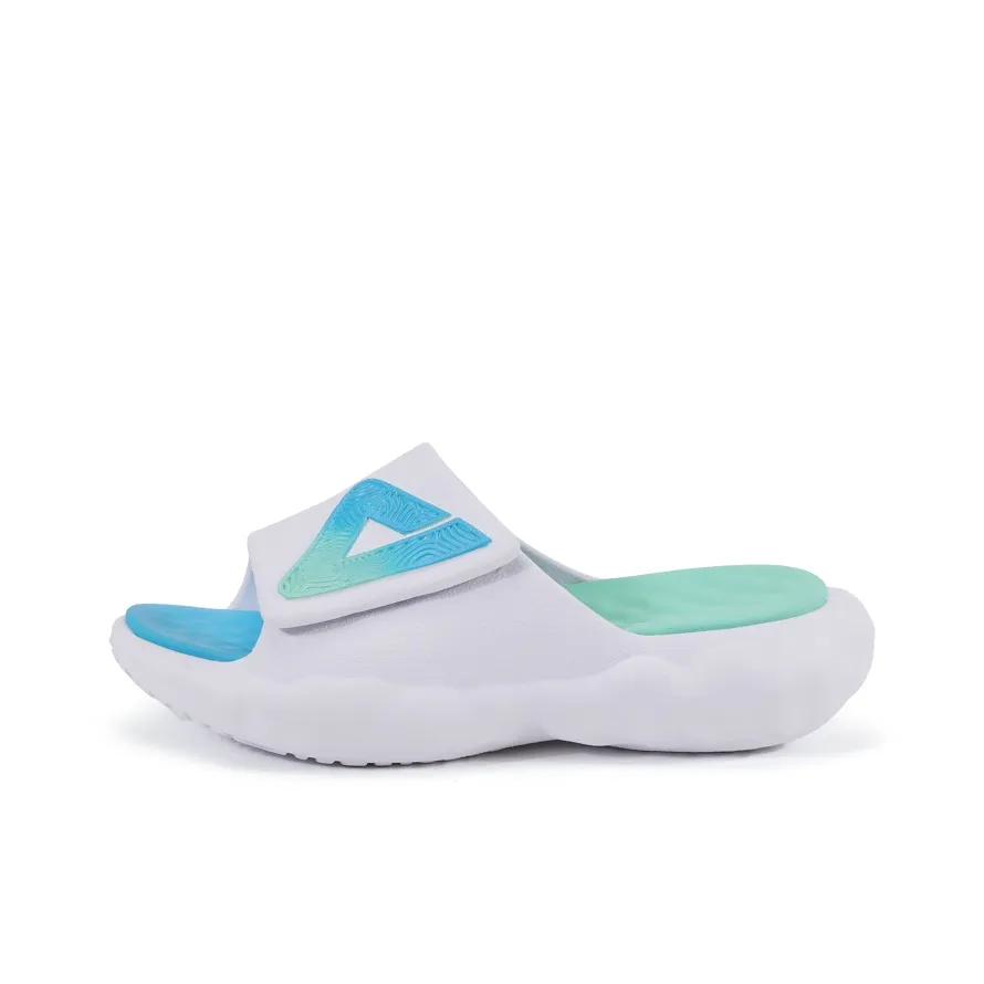 PEAK State Pole Cloud Кожаный пэчворк Slip-resistant и устойчивый к истиранию Шлепанцы Мужской Синий Зеленый