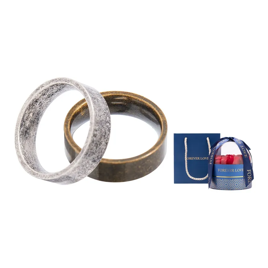 WHY PLAY Кольца из титановой стали унисекс