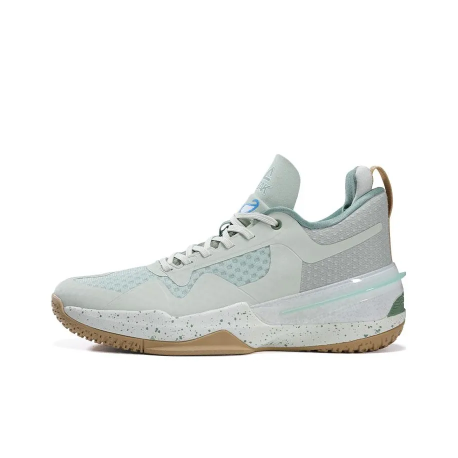 PEAK Flash 3 Basketball Shoes Men's Low Top Pea Green