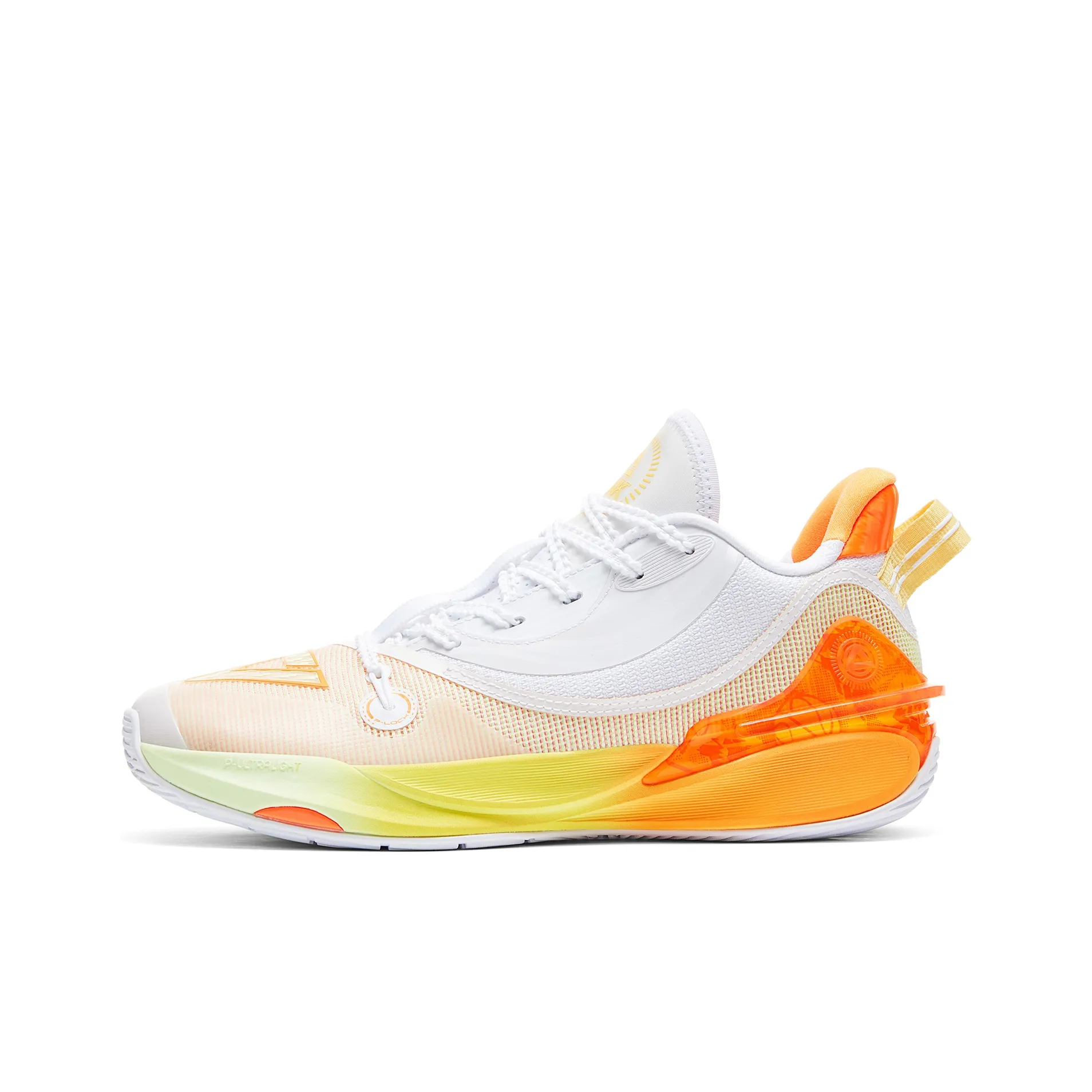 PEAK State Polar Dipper Basketball Shoes Men's Low Top Baymax Neon Orange