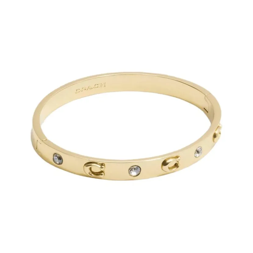 COACH Латунь Браслеты Унисекс Золото