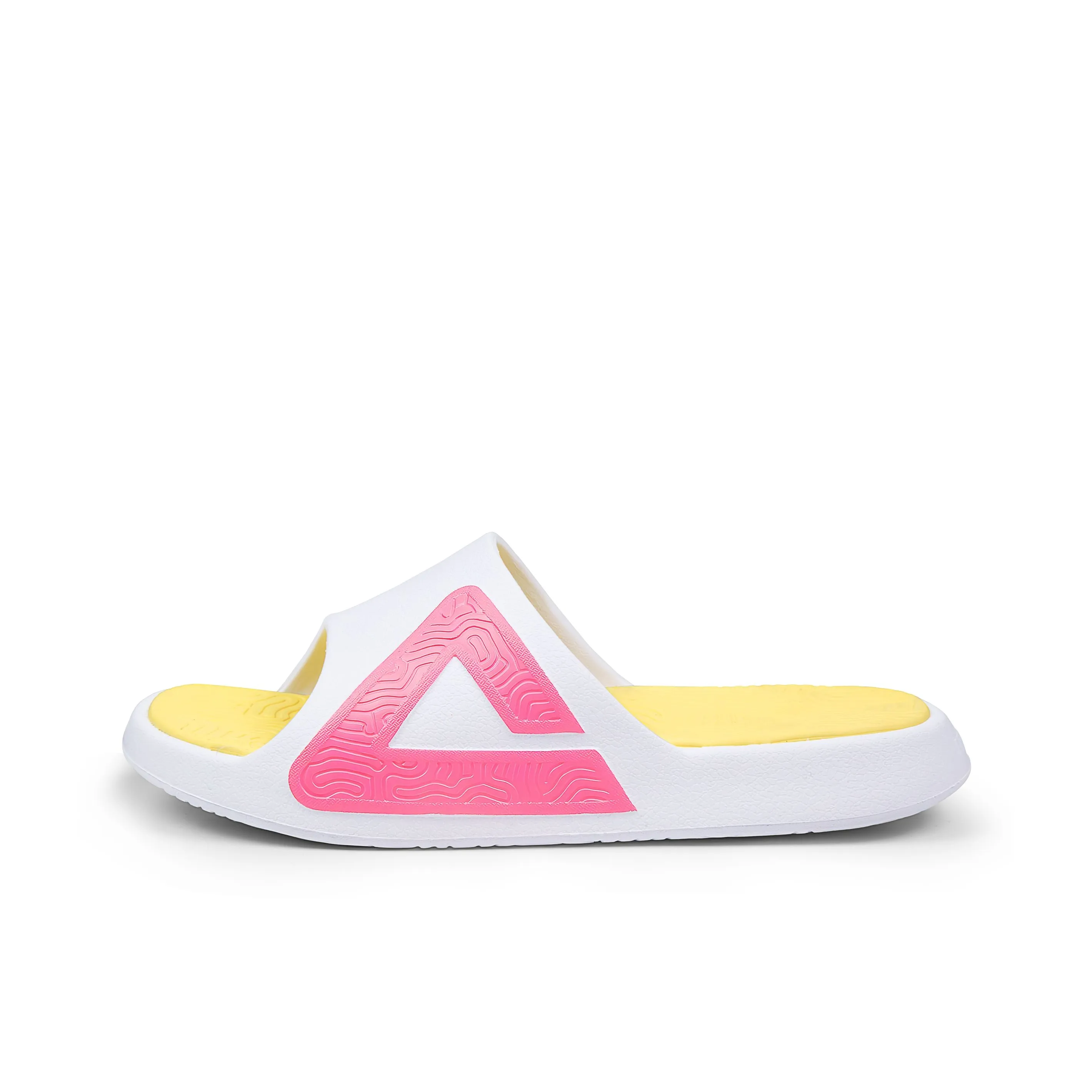 PEAK Tai Ji1.0 Slip Resistant Slide Slippers Women's Strawberry White Red