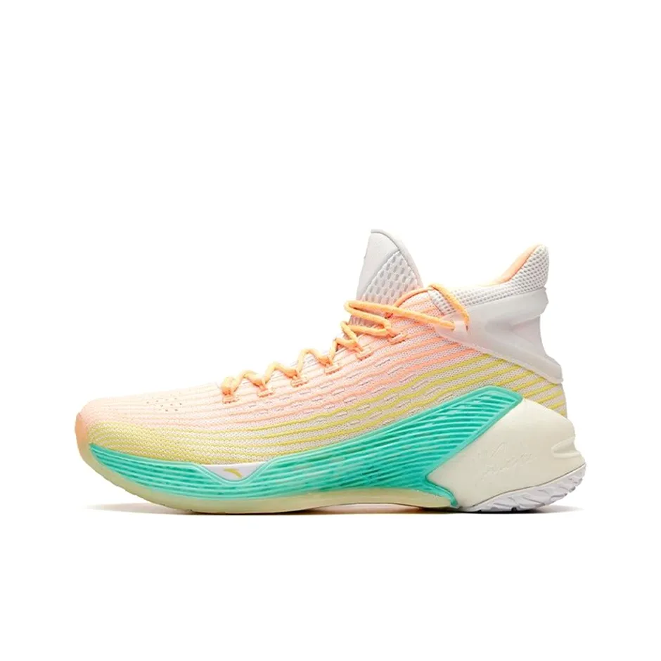 ANTA KT4 Клей Томпсон Playoffs Глубокий OF A Тихий Stream Высокий Топ Баскетбольные кроссовки Мужской Белый Красный Желтый Зеленый