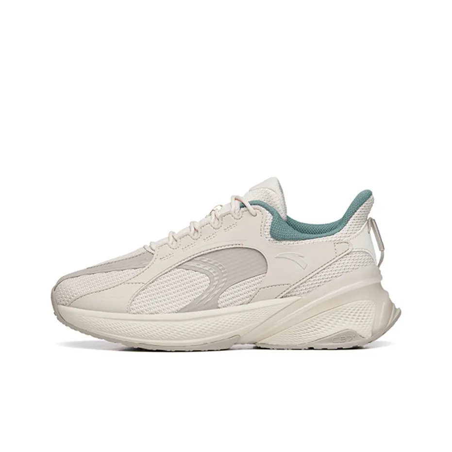 Anta C37 Series Overwhelming Breathable Low-Top Running Shoes Women's Gray Green