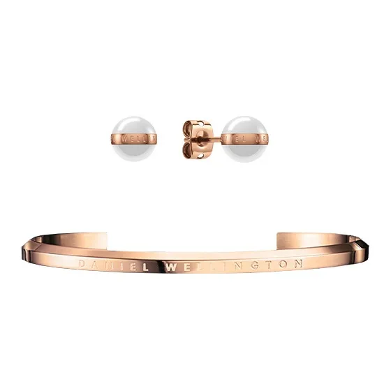 Daniel Wellington DanielWellington Accessories Alloy Bangle & Stud Earrings Set Unisex