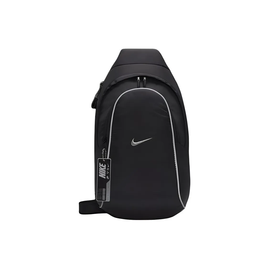 Nike Sportswear Essentials Series Nylon With Polyester Sling Bag Regular Unisex Black