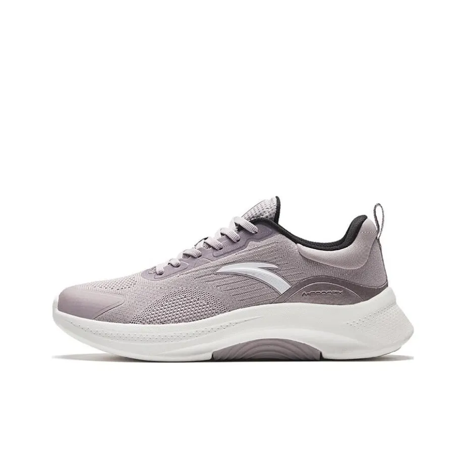 Anta God Walk 5 Cushioning Waterproof Low Top Training Shoes Women's Magic Carpet Gray