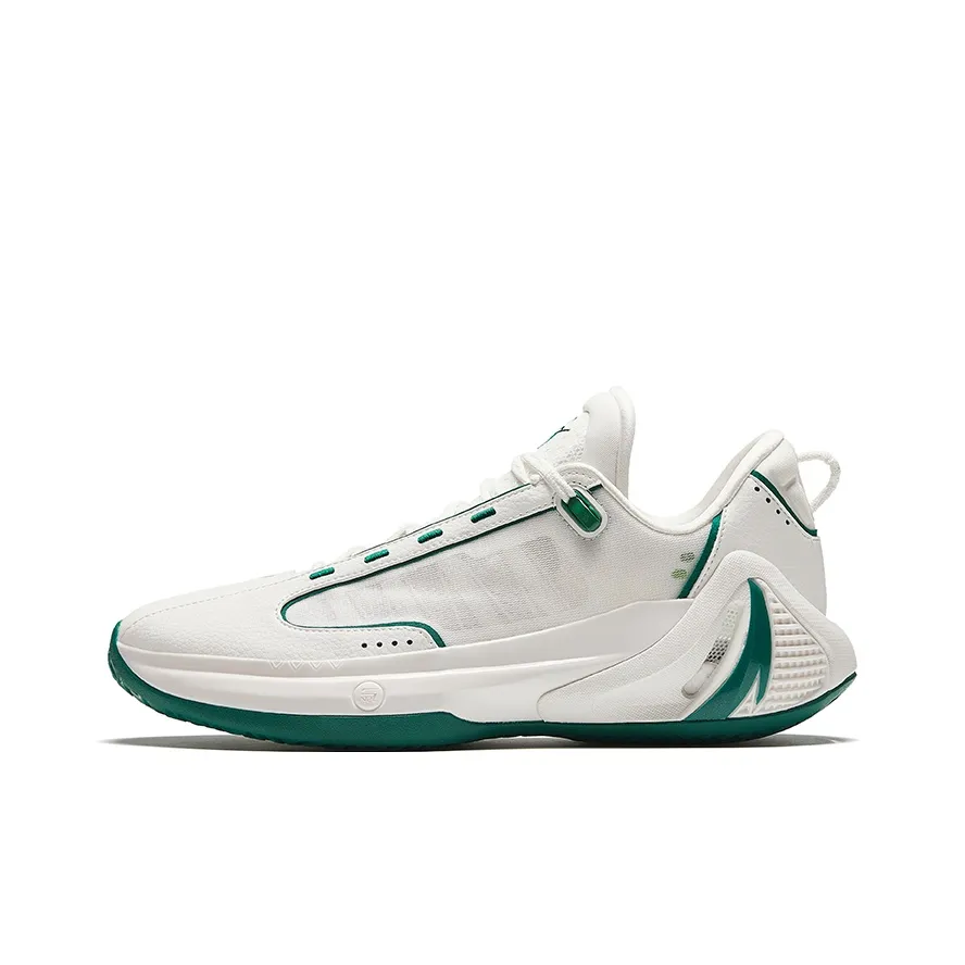 ANTA GH4 Амортизация Износостойкие Низкие Баскетбольные Кроссовки Мужские Малахитово-Зеленые