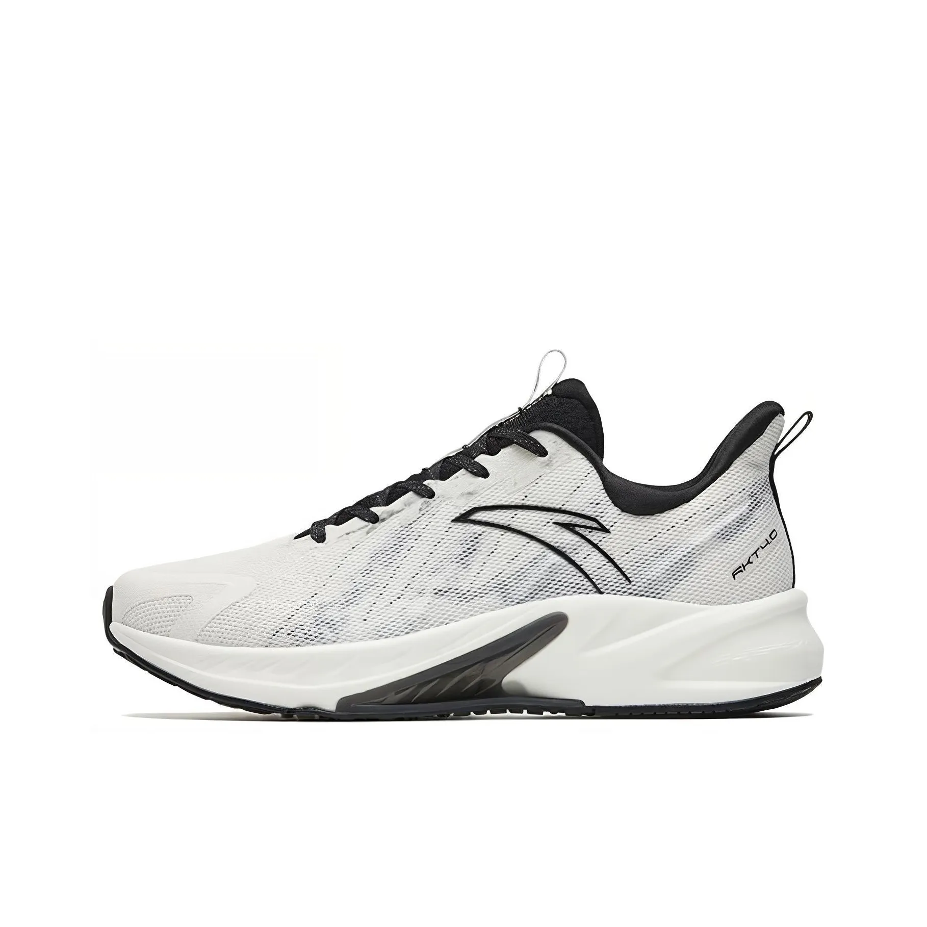 Anta Rocket 4.0 Cushioned Wear Resistant Breathable Low Top Running Shoes Women's Ivory White