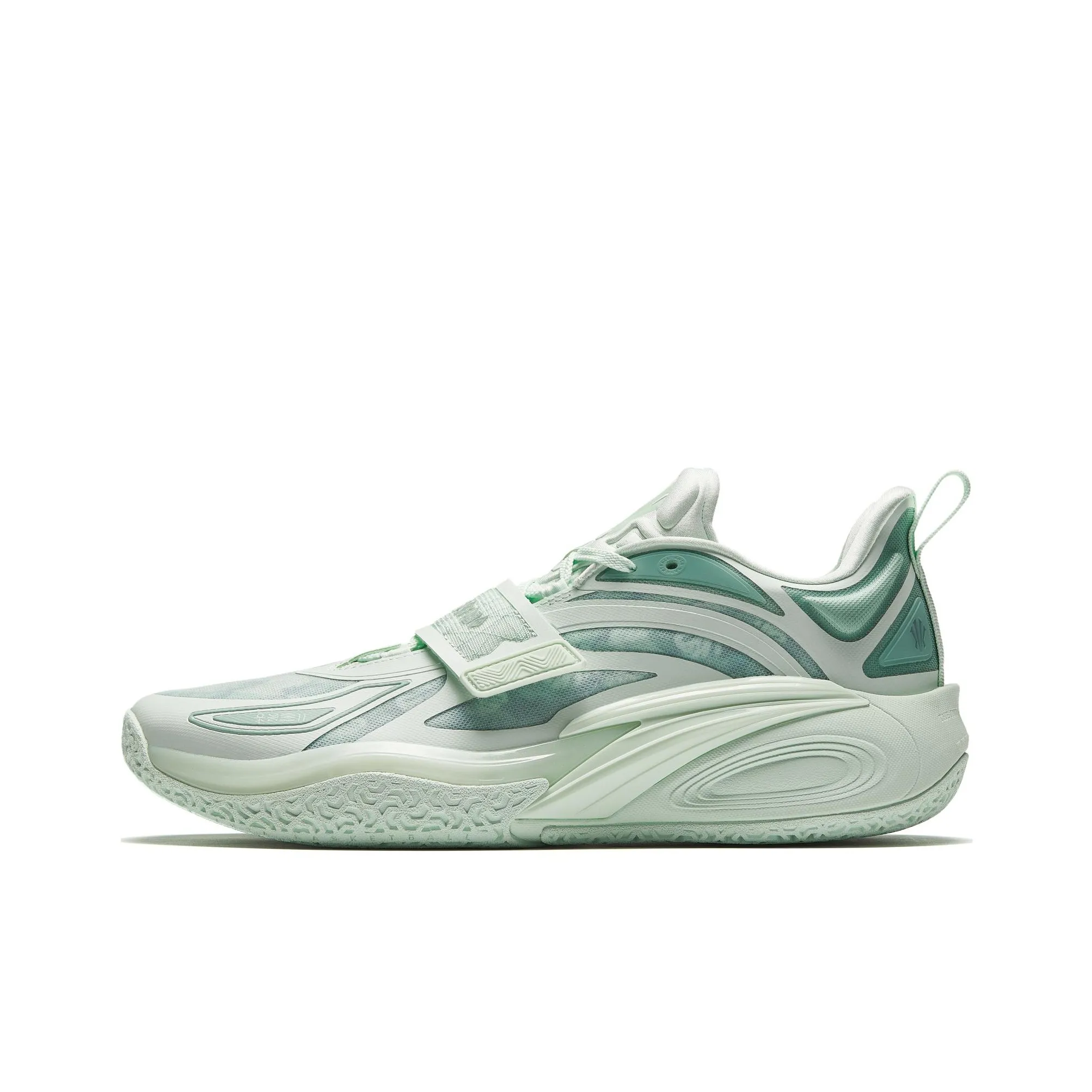 Anta KAI 1 Cushioned Slip-Resistant Low-Top Basketball Shoes Women's Light Dawn Green