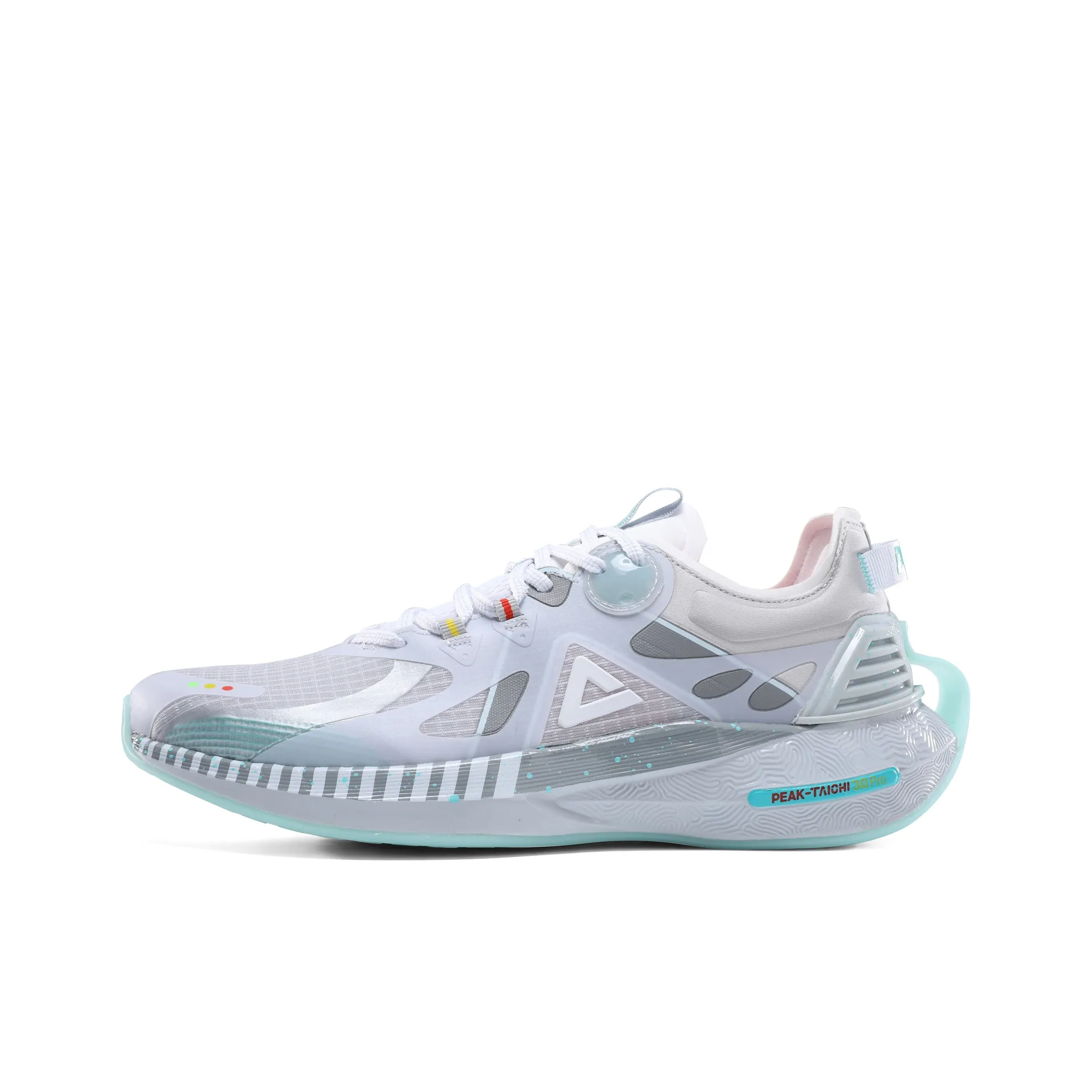 PEAK Tai Chi 3.0 Pro POG Esports Player Anti Slip Wear Resistant Low Top Sports Casual Shoes Men's Smoke Gray