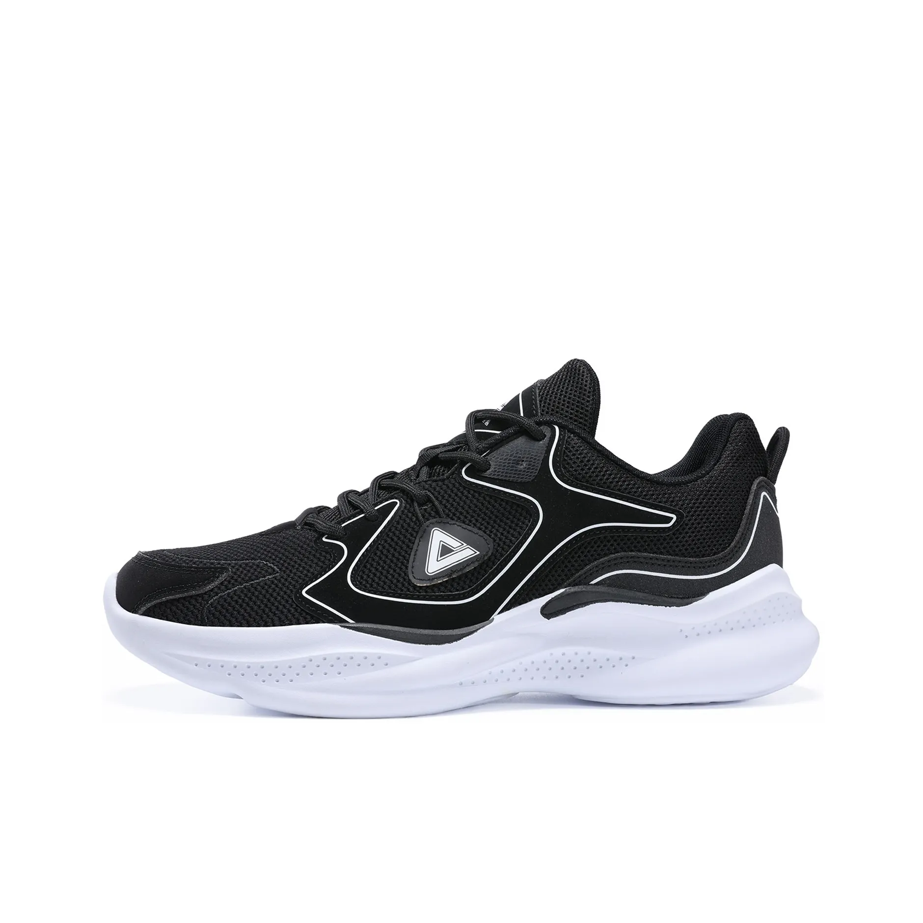 PEAK Mountain Hiking Collection Rebound And Breathable Low Top Sports Casual Shoes Men's Black Baymax