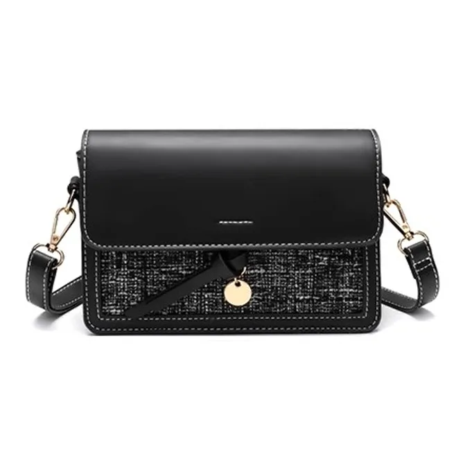 CLEVER& KETCH PU Small Square Bag Shoulder Bag Crossbody Bag Women's Bag Women's Black/Green/Royal Blue