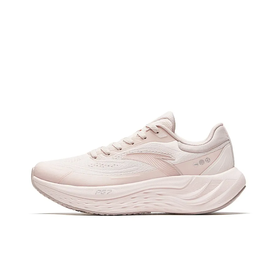 Anta Low Top Running Shoes Women's Remainder Pink White