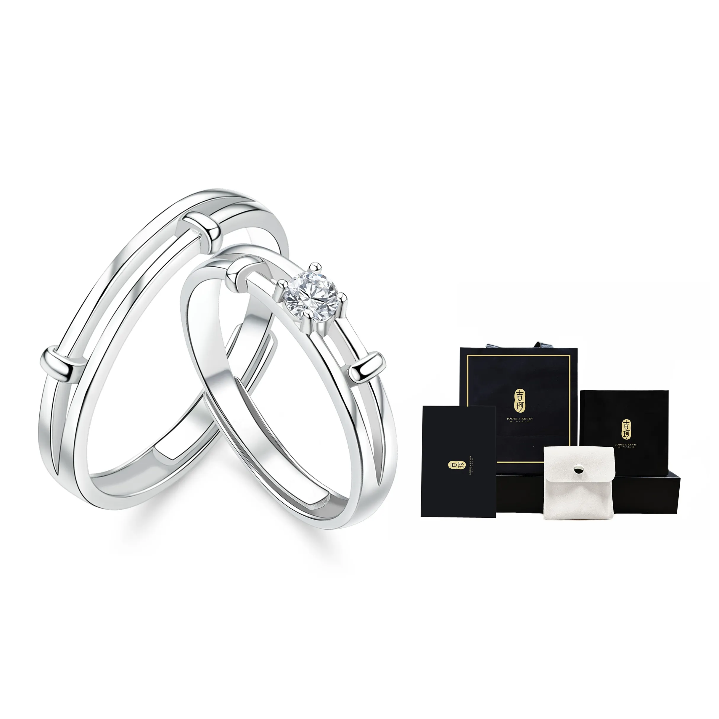 Jodie＆Kevin Кольца Унисекс
