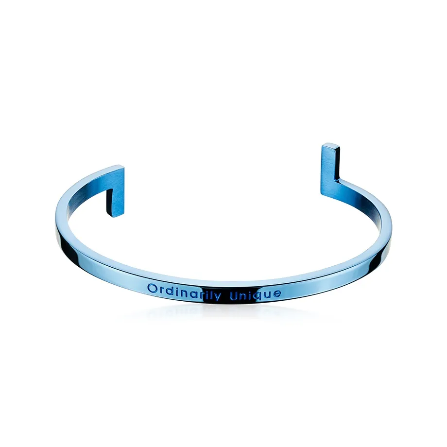 KLASSE14 Браслеты из нержавеющей стали Унисекс Синий