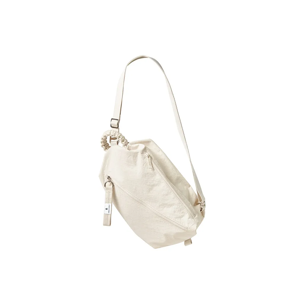 LIVEBOX EN DIRECT Нейлоновая сумка Sling среднего размера женская цвет экрю