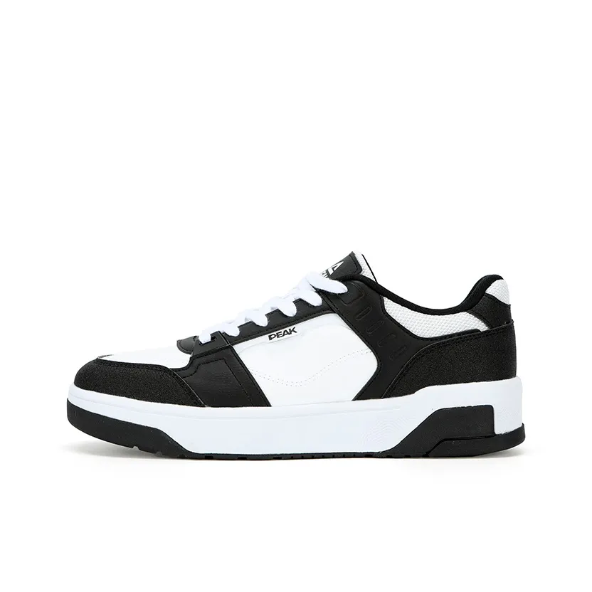PEAK Cloud Traces Скейтборд Кроссовки Низкие Топ Ярко-белый/Черный Мужской