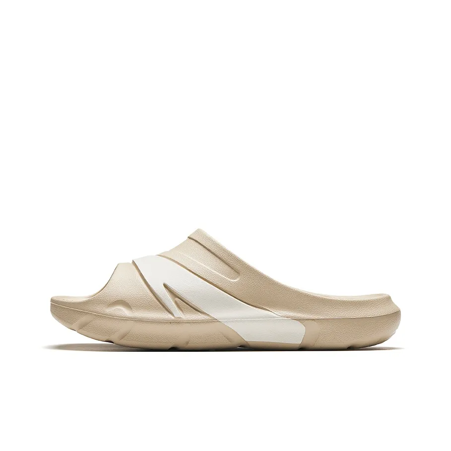 Anta C37 Series Slide Slippers Men's Ecru