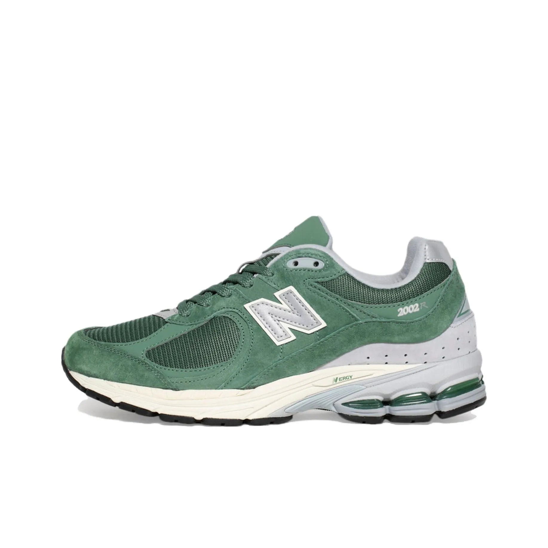 New Balance NB 2002R Low Топ Повседневные Беговые Кроссовки Мужские Зеленые