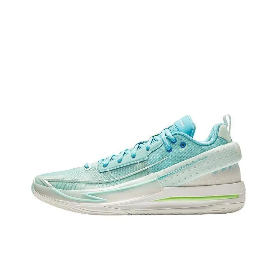 Anta Fengmang 1 Durable Breathable Basketball Shoes Men's Ice Blue