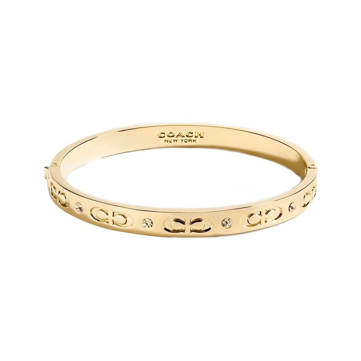 COACH Brass Bangles Women's Gold/Rose Gold